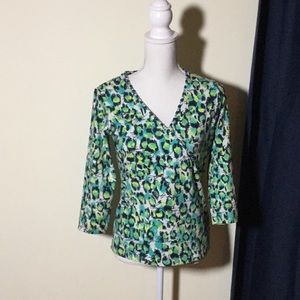 Ruby Rd Long Sleeved Stretch Top